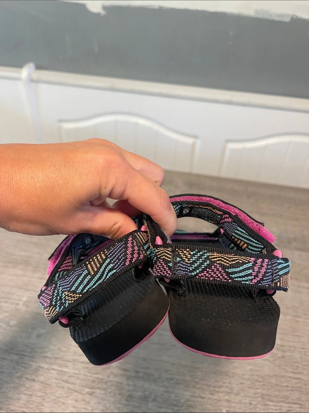 TEVA Universal Outdoor Sandals Little girl size 11